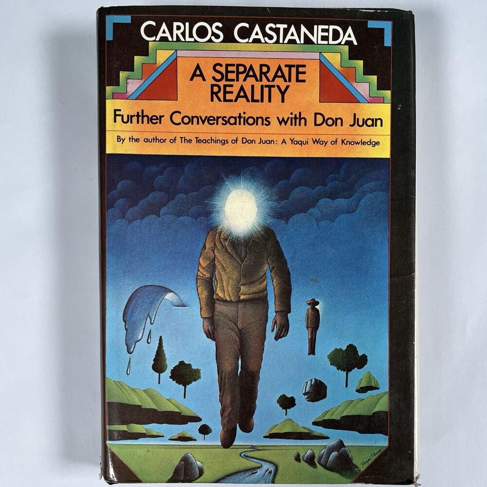 A Separate Reality Carlos Castaneda 1st Printing Hardcover Simon & Schuster 1971